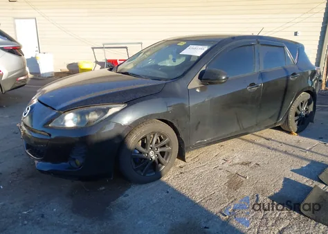 2012 Mazda Mazda3 I Touring from USA, damaged, VIN JM1BL1L74C1606110